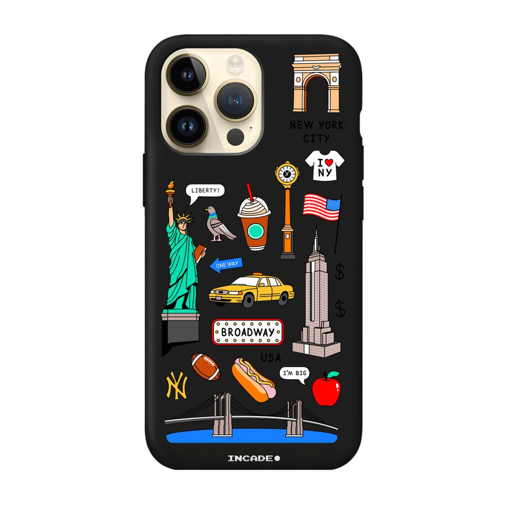 Чохол для iPhone 14 Pro NEW YORK - INCADE