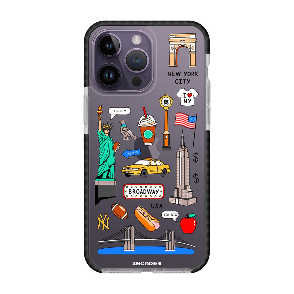 Чохол для iPhone 14 Pro NEW YORK - INCADE