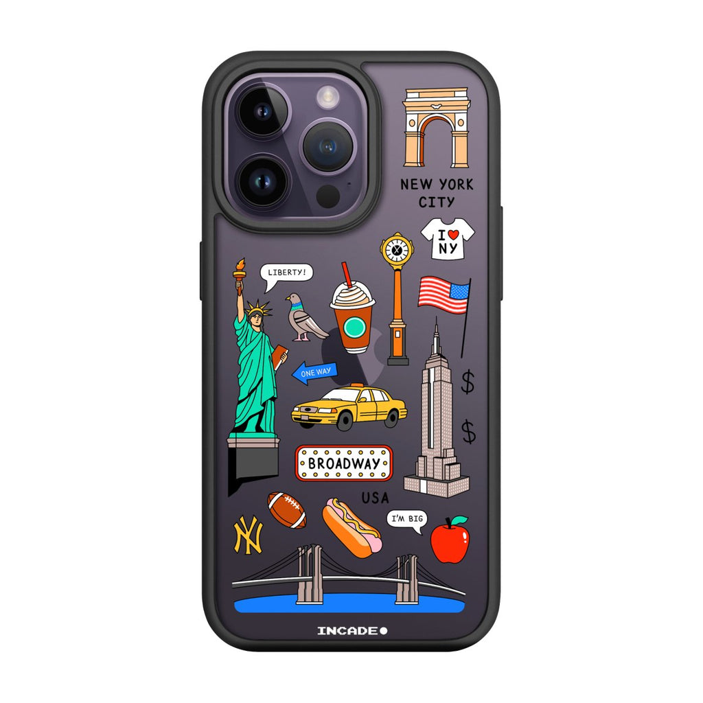 Чохол для iPhone 14 Pro NEW YORK - INCADE