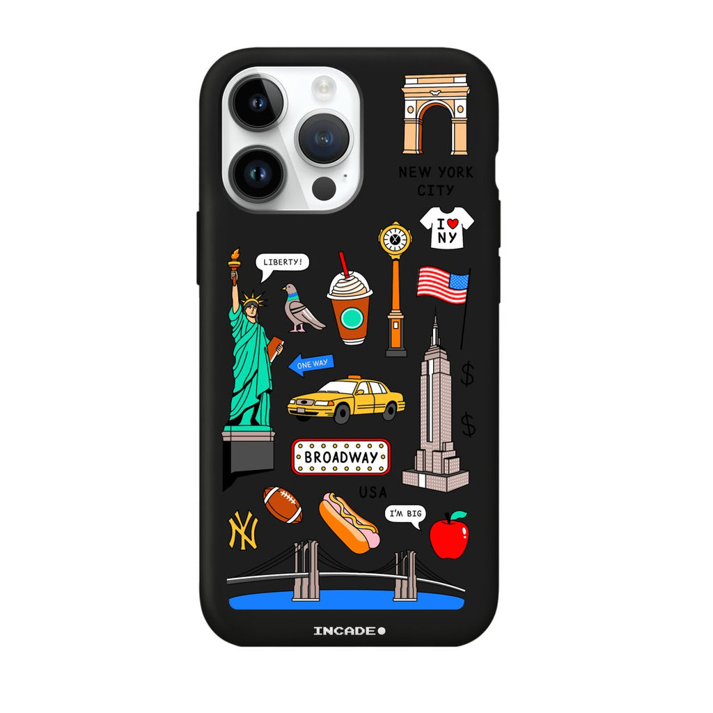 Чохол для iPhone 14 Pro NEW YORK - INCADE