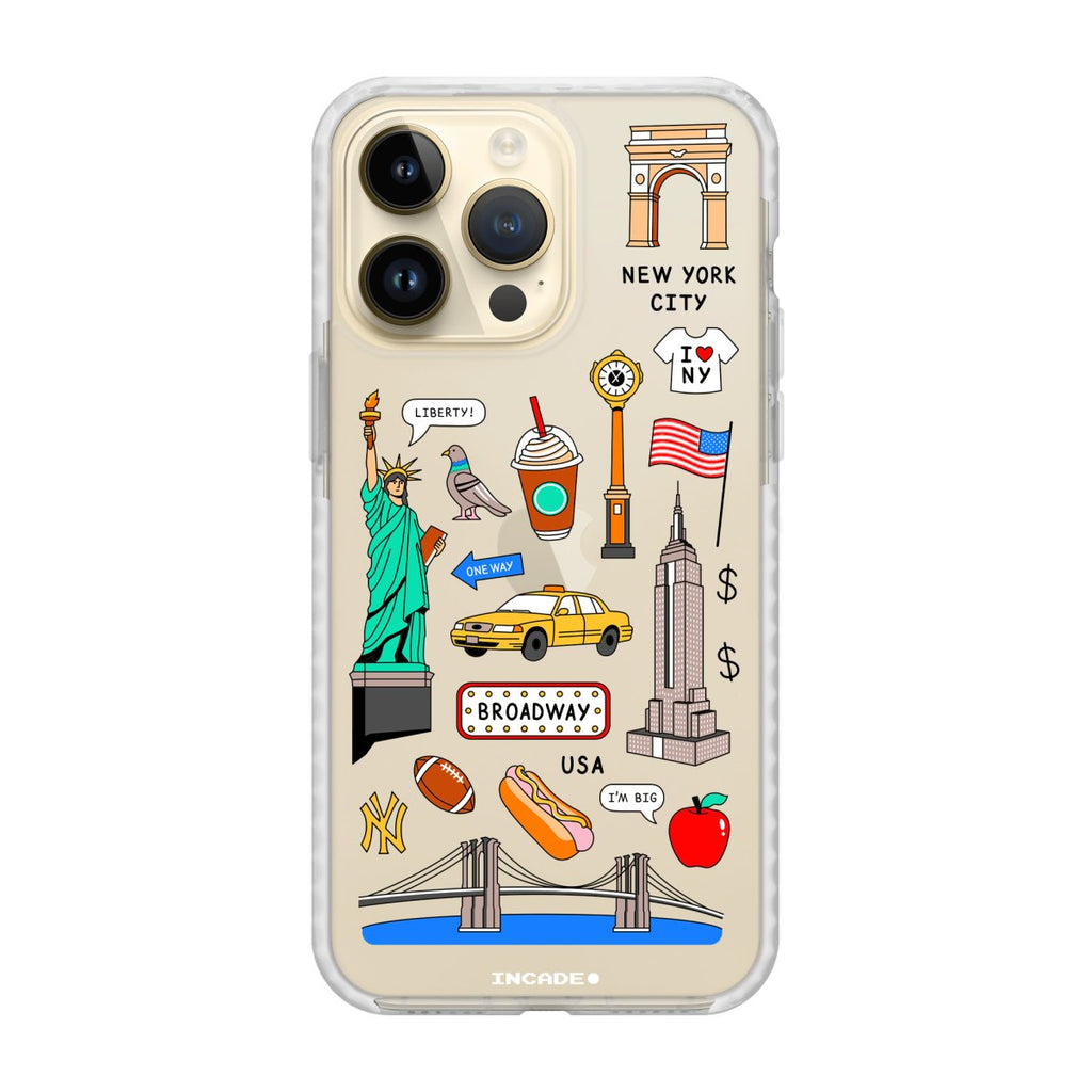 Чохол для iPhone 14 Pro NEW YORK - INCADE