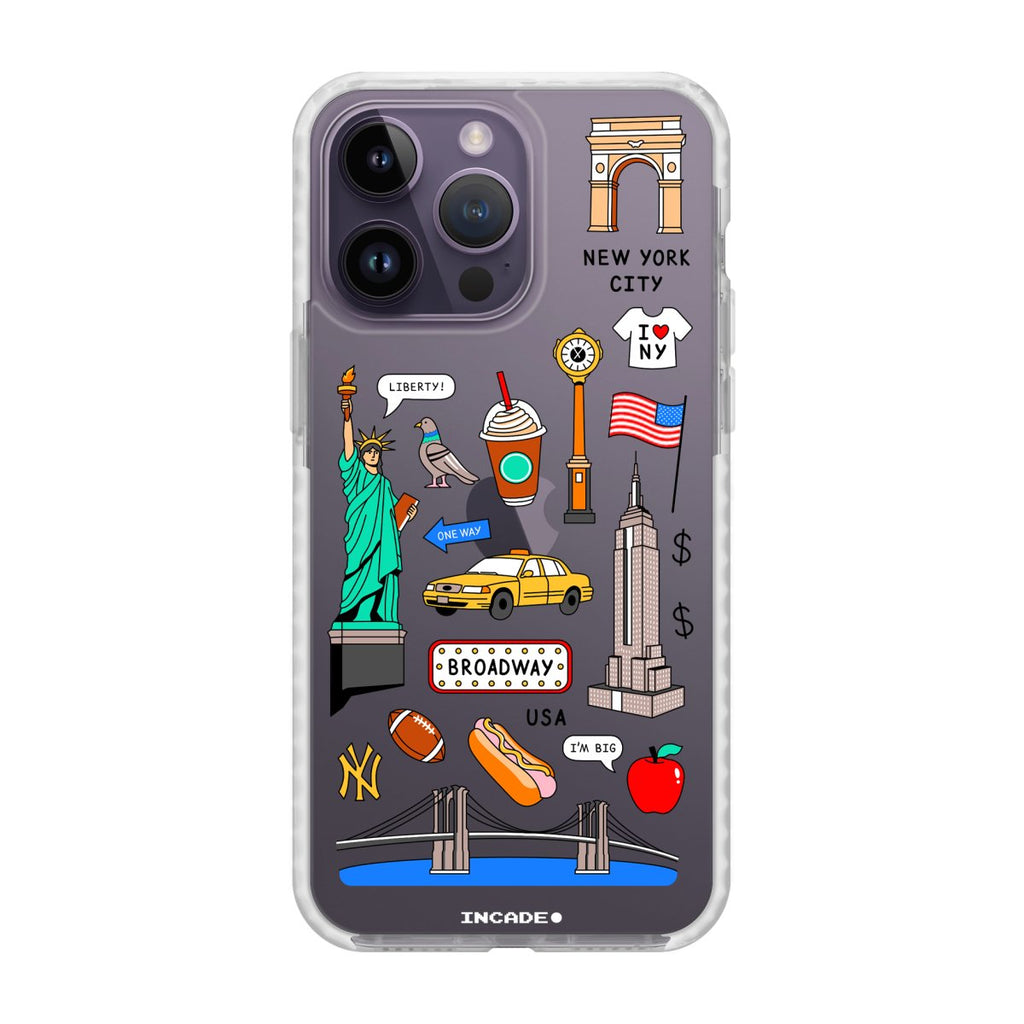 Чохол для iPhone 14 Pro NEW YORK - INCADE