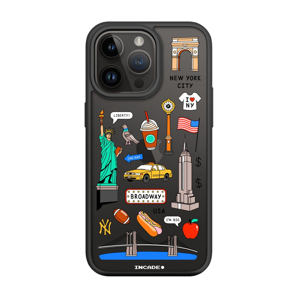 Чохол для iPhone 14 Pro NEW YORK - INCADE