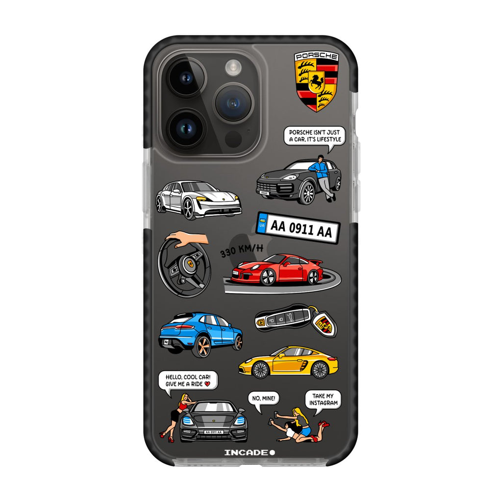 Чохол для iPhone 14 Pro PORSCHE - INCADE