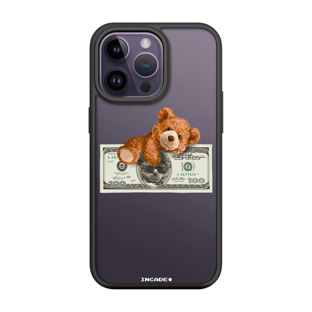 Чохол для iPhone 14 Pro teddy dollar - INCADE