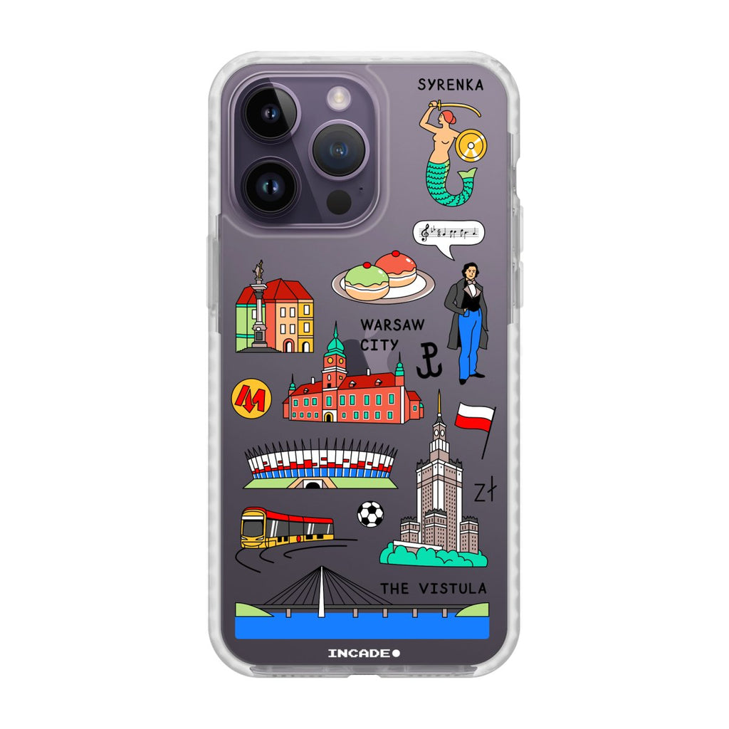 Чохол для iPhone 14 Pro WARSAW - INCADE