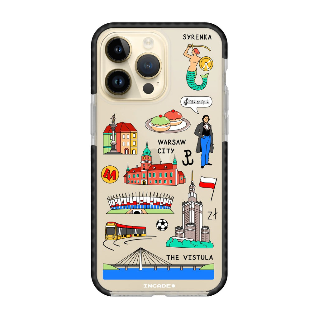 Чохол для iPhone 14 Pro WARSAW - INCADE