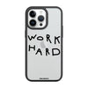 Чохол для iPhone 14 Pro з принтом work hard