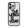 Чохол для iPhone 14 Pro з принтом world black