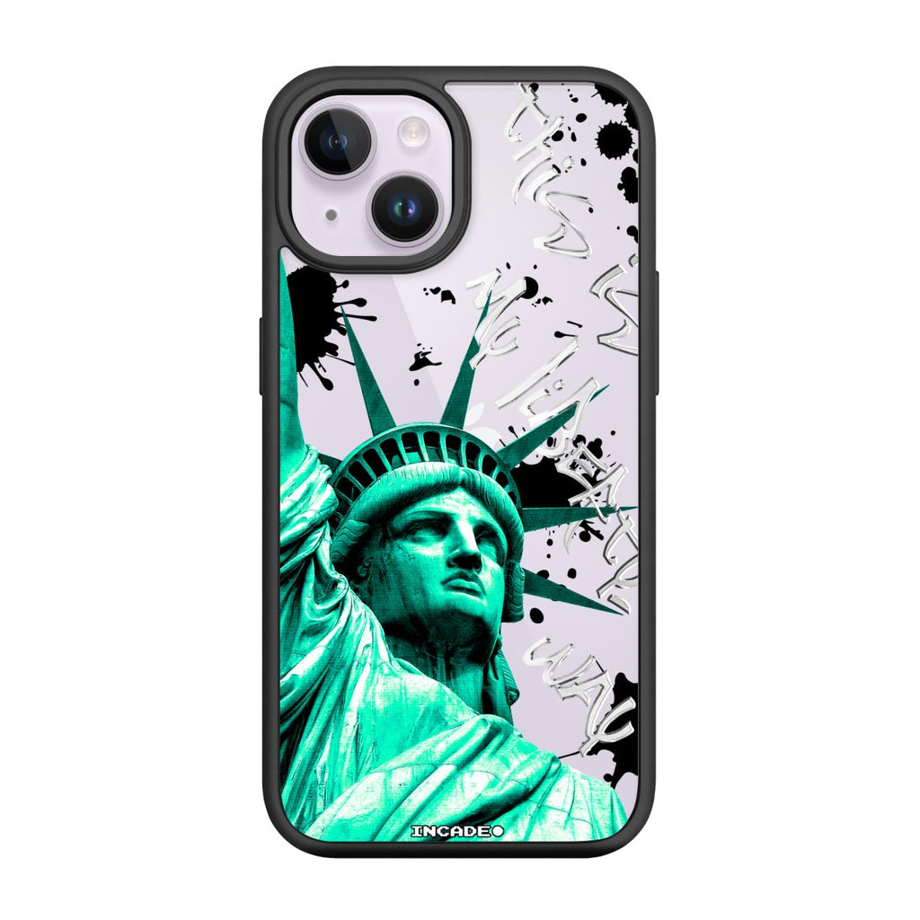 Чохол для iPhone 14 STATUE GREEN - INCADE