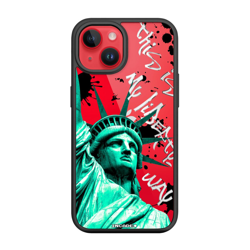 Чохол для iPhone 14 STATUE GREEN - INCADE