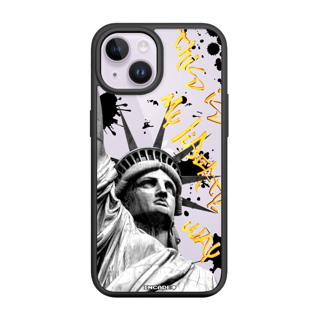 Чохол для iPhone 14 STATUE GREY - INCADE