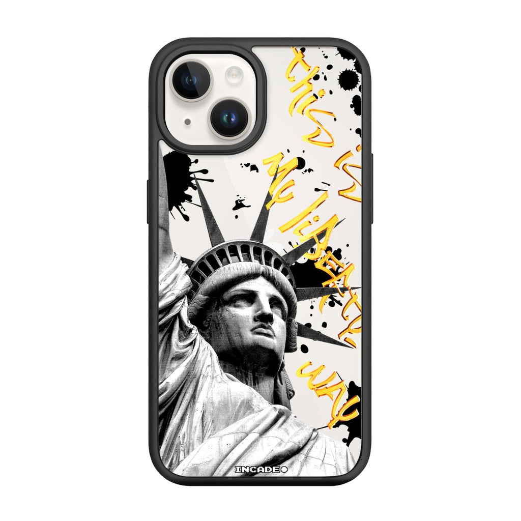 Чохол для iPhone 14 STATUE GREY - INCADE