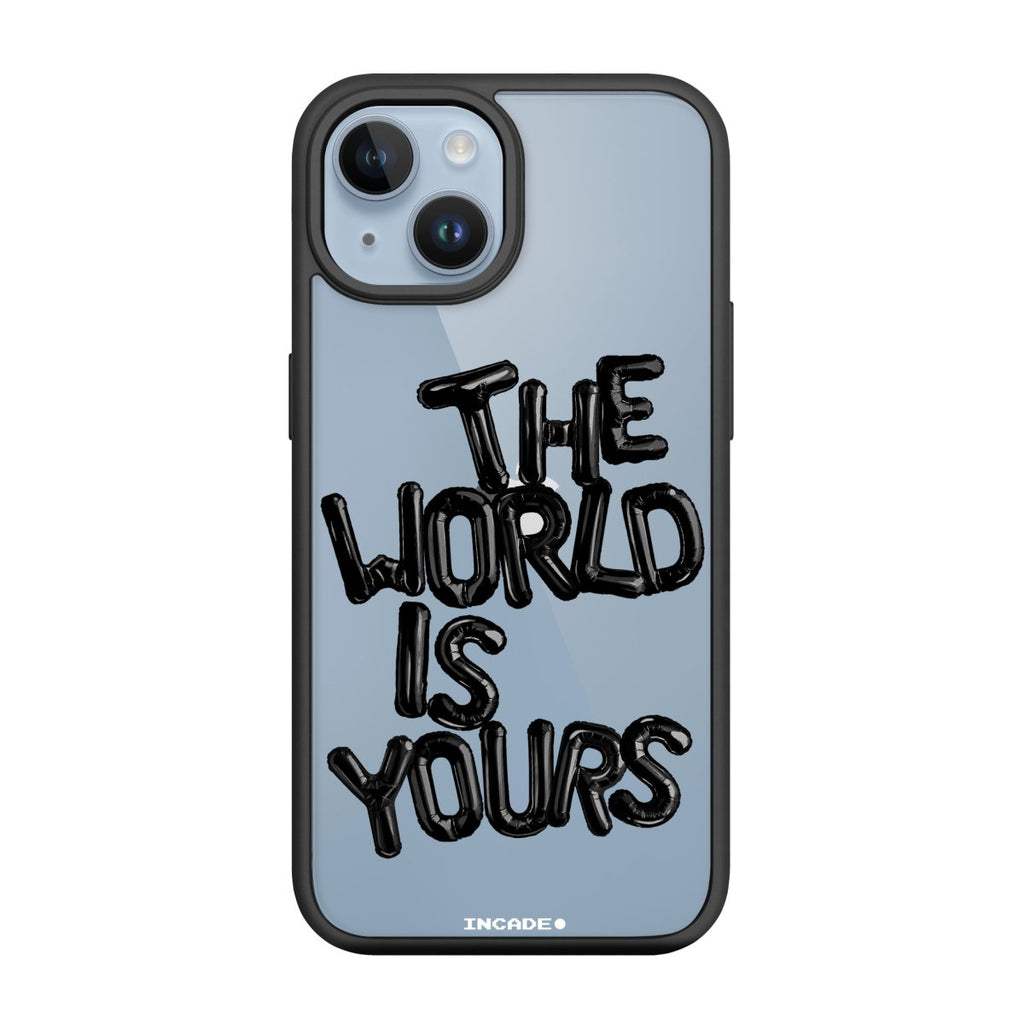 Чохол для iPhone 14 world black - INCADE