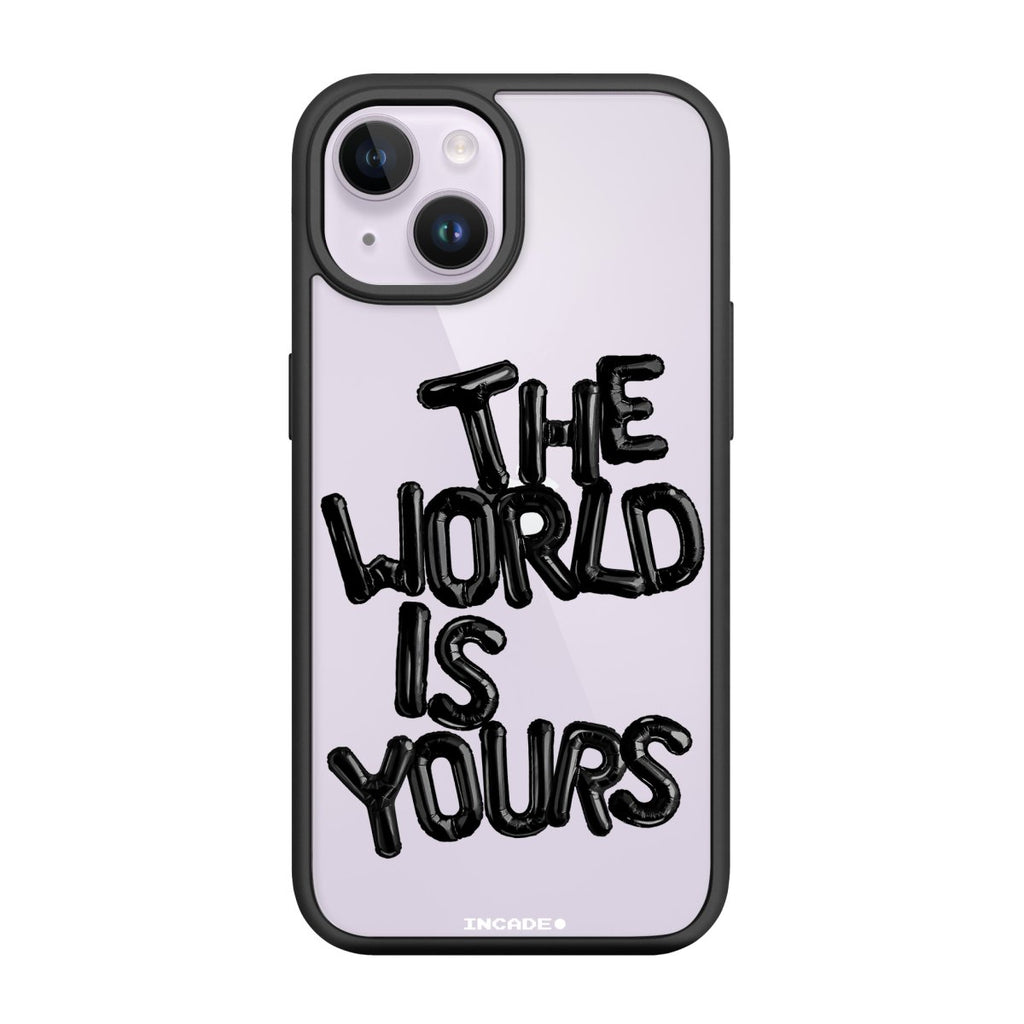 Чохол для iPhone 14 world black - INCADE