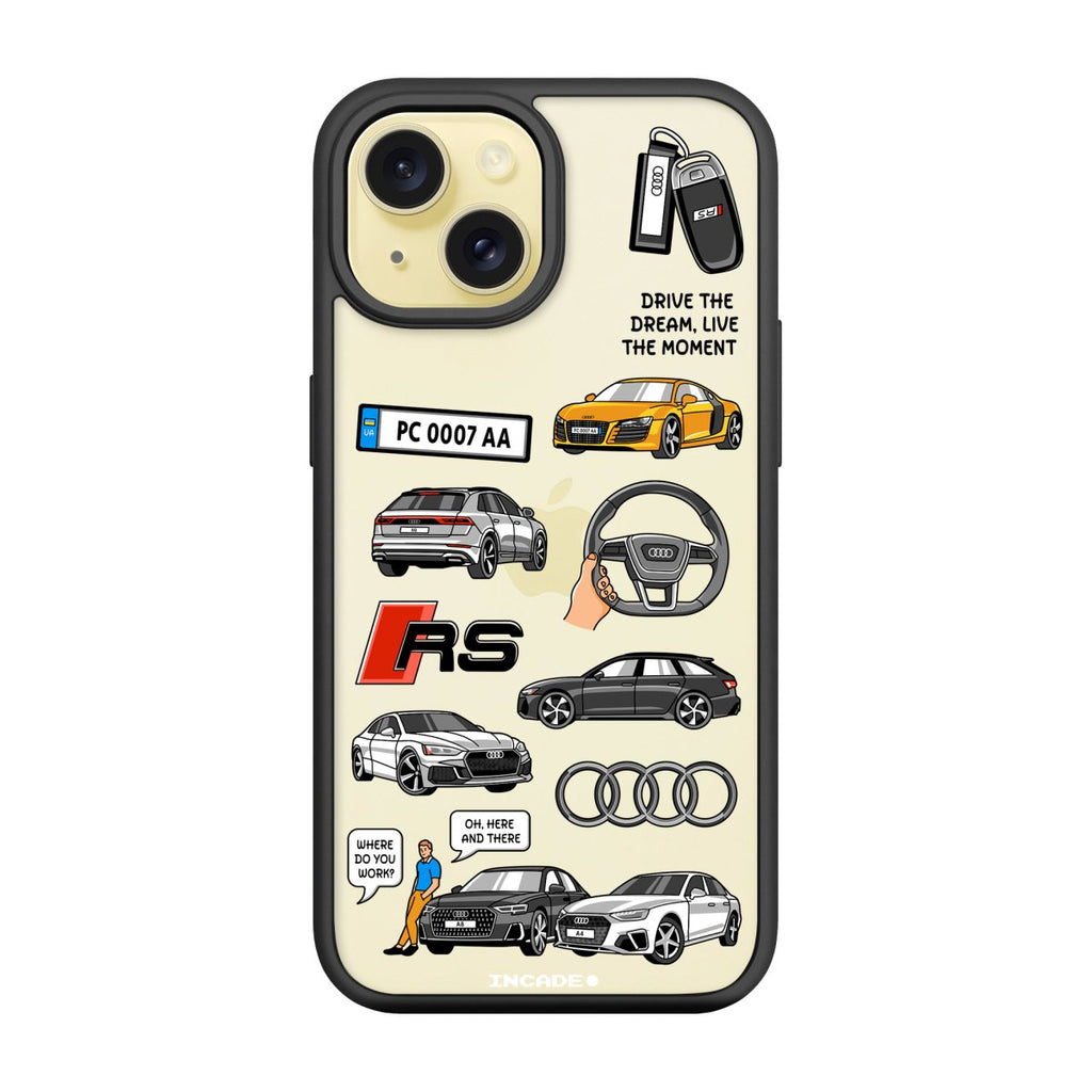 Чохол для iPhone 15 AUDI - INCADE