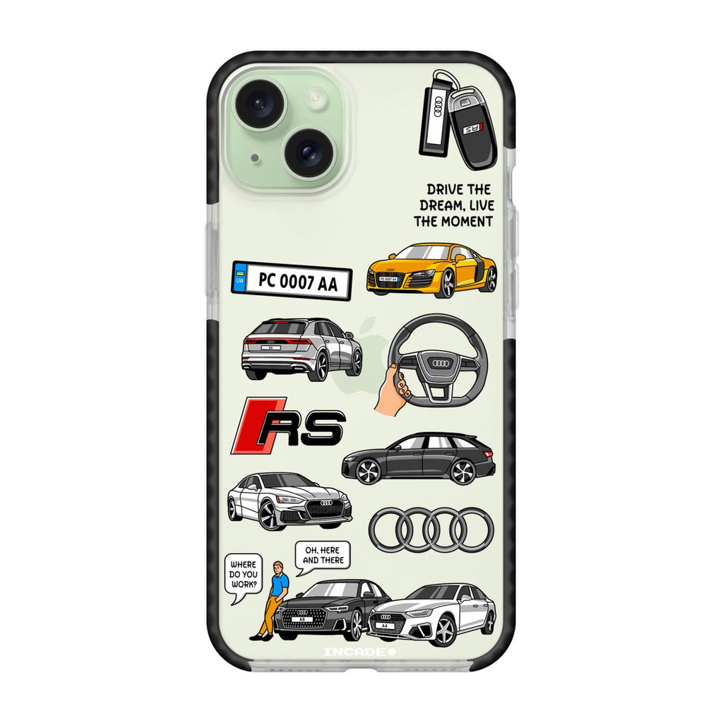 Чохол для iPhone 15 AUDI - INCADE
