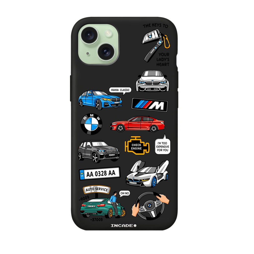 Чохол для iPhone 15 BMW - INCADE
