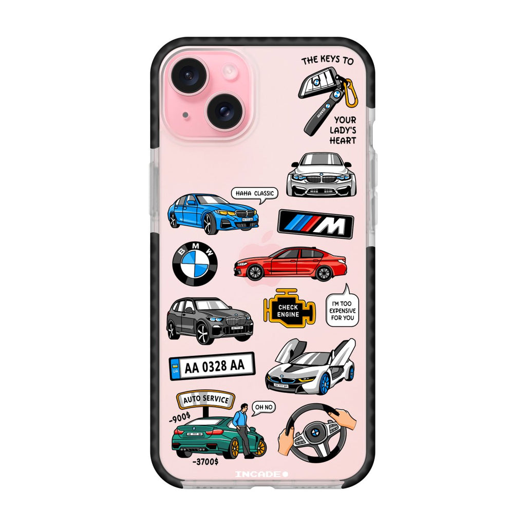 Чохол для iPhone 15 BMW - INCADE