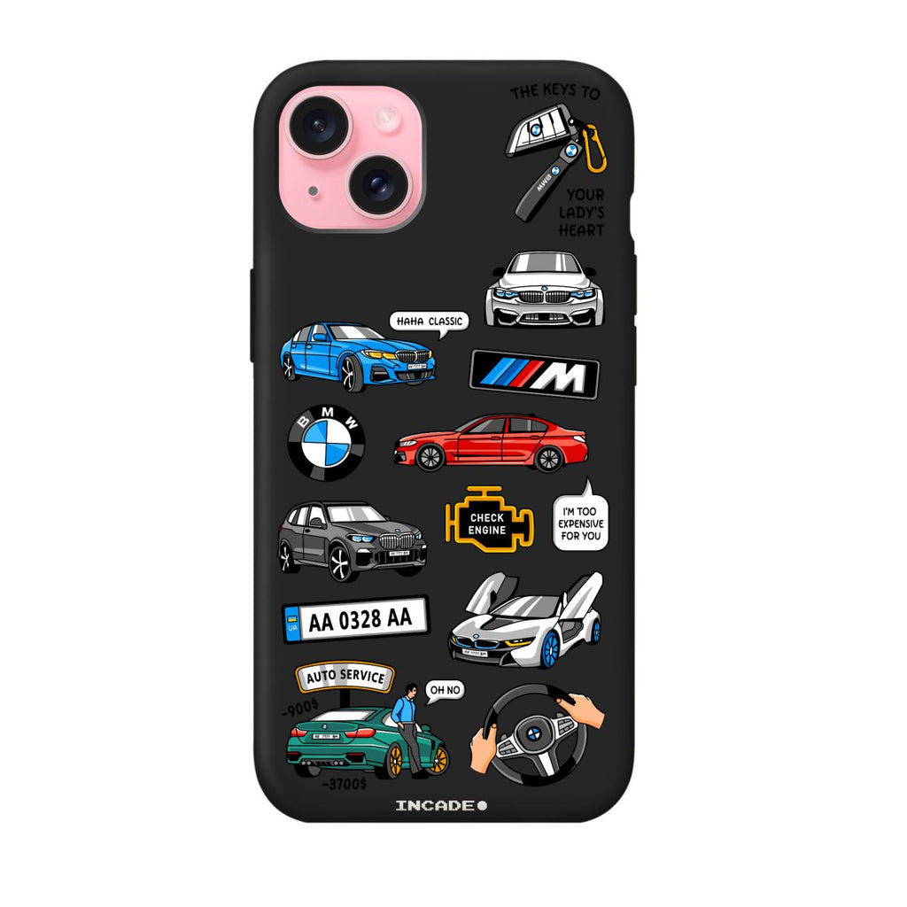 Чохол для iPhone 15 BMW - INCADE