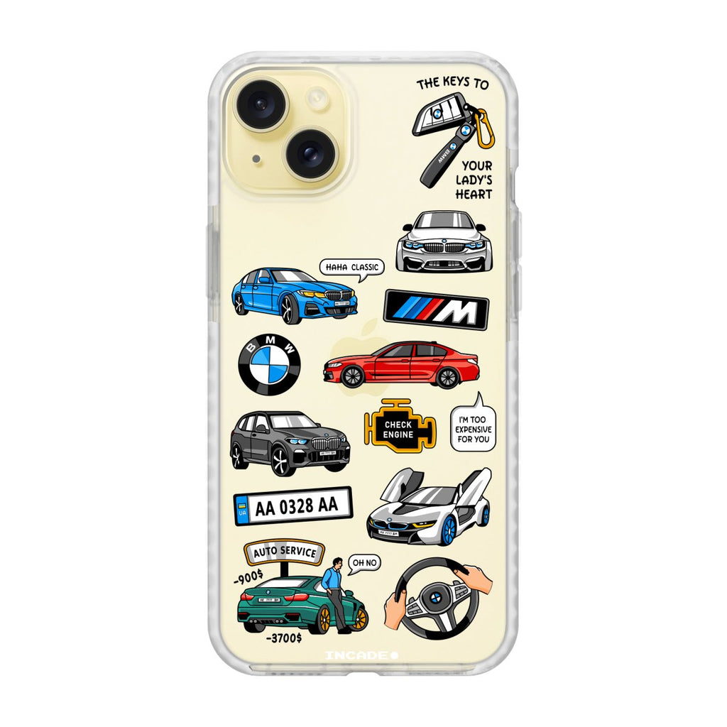 Чохол для iPhone 15 BMW - INCADE