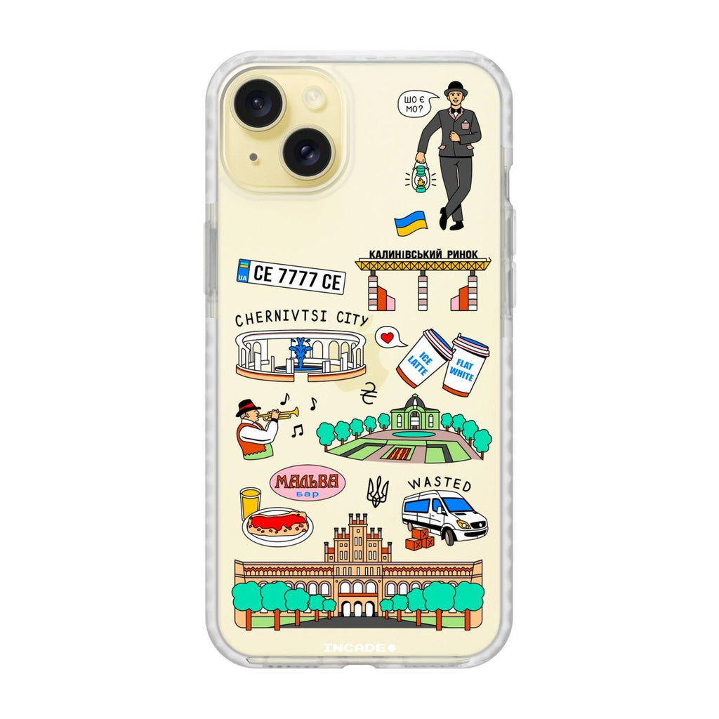 Чохол для iPhone 15 CHERNIVTSI - INCADE