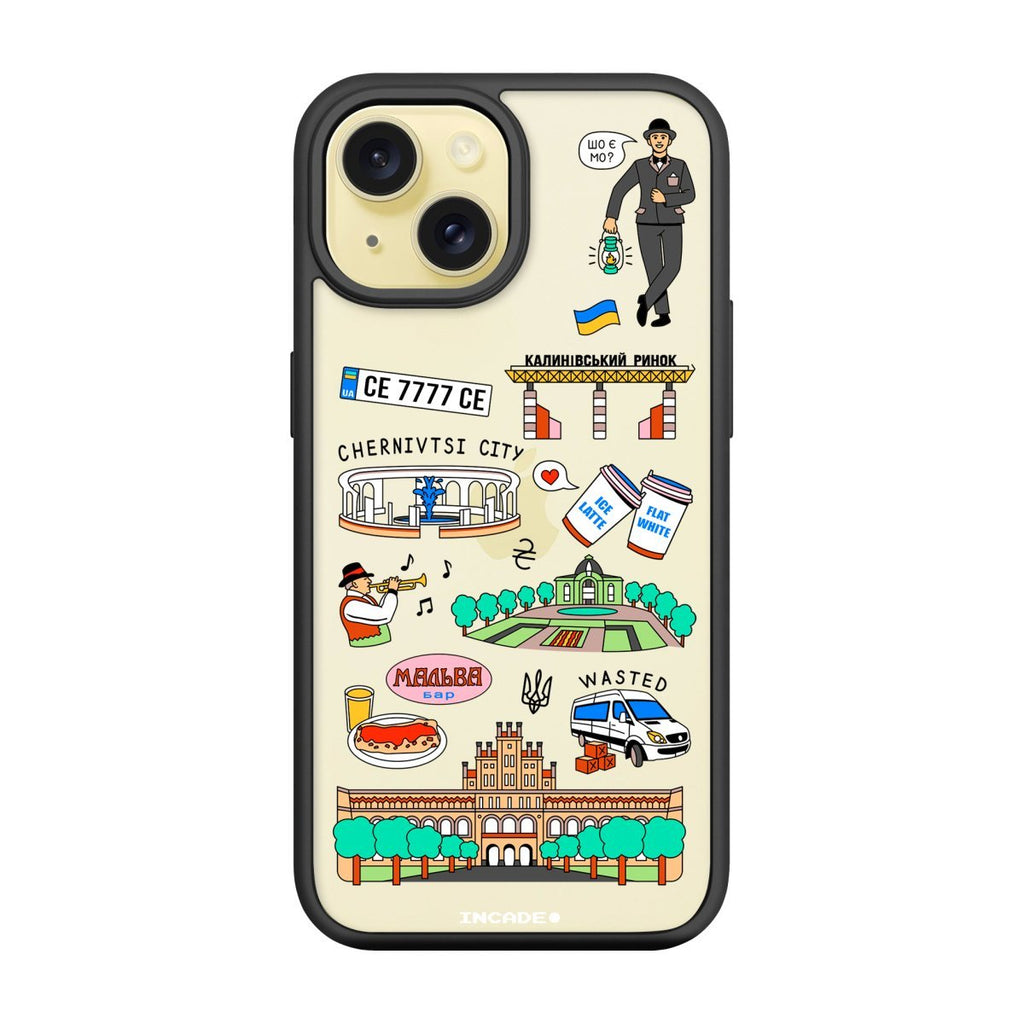 Чохол для iPhone 15 CHERNIVTSI - INCADE