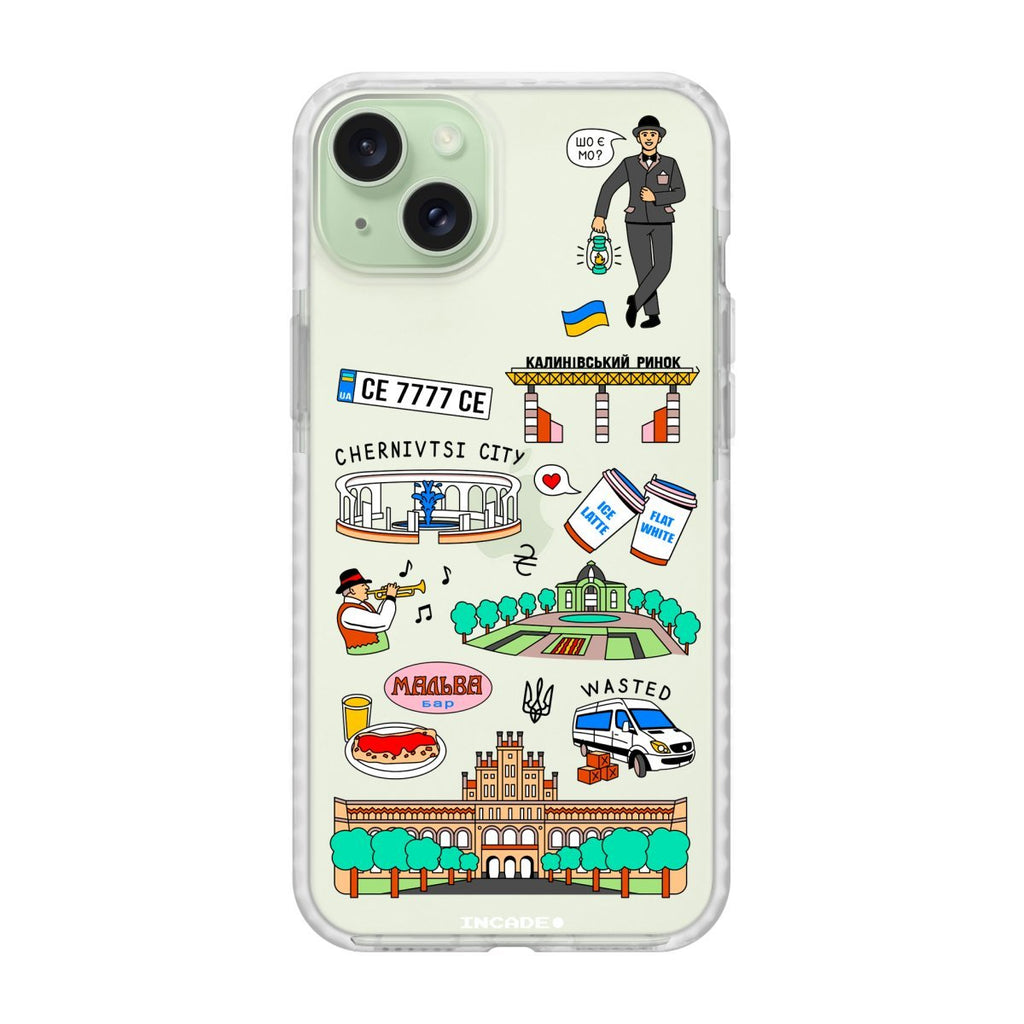 Чохол для iPhone 15 CHERNIVTSI - INCADE