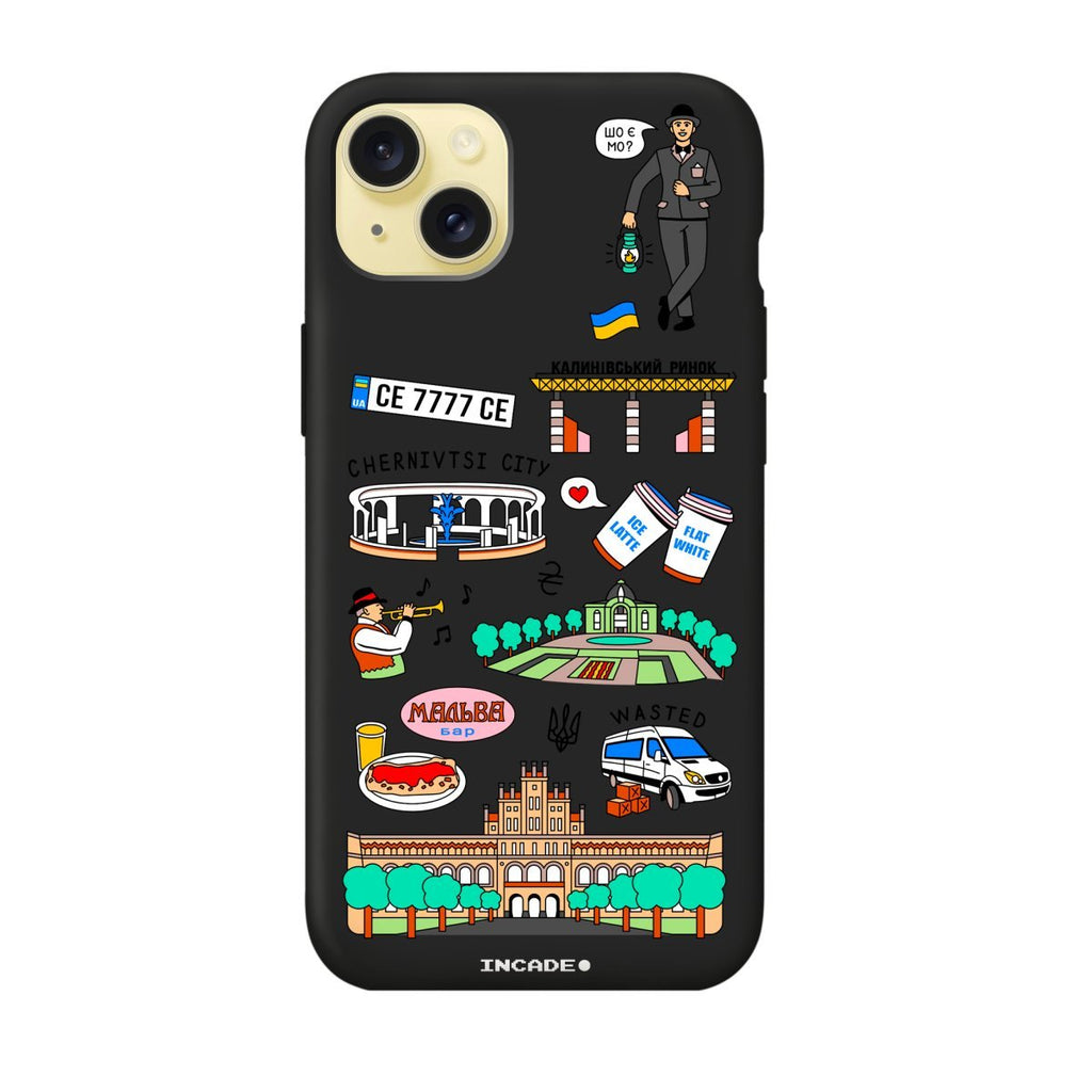 Чохол для iPhone 15 CHERNIVTSI - INCADE
