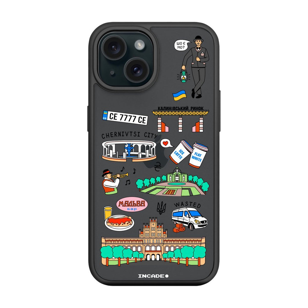 Чохол для iPhone 15 CHERNIVTSI - INCADE