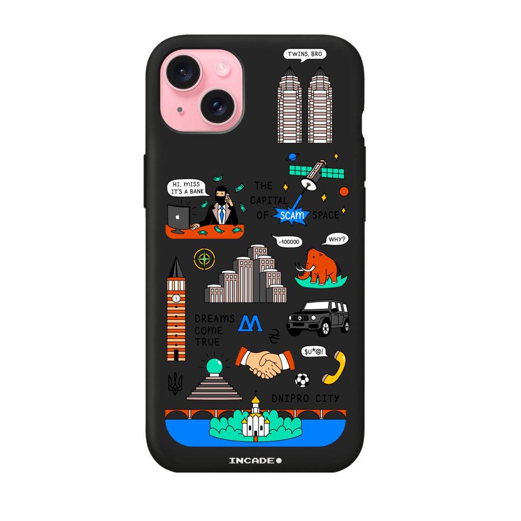Чохол для iPhone 15 DNIPRO - INCADE