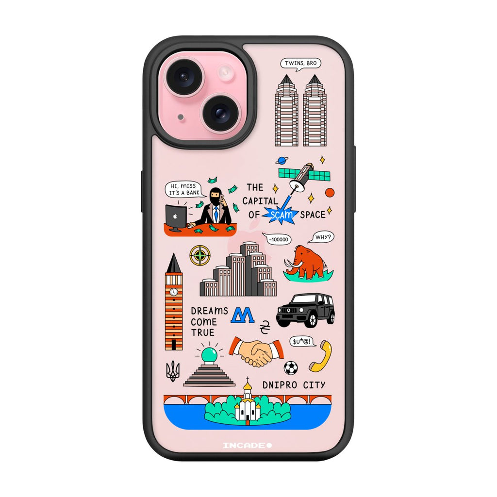 Чохол для iPhone 15 DNIPRO - INCADE