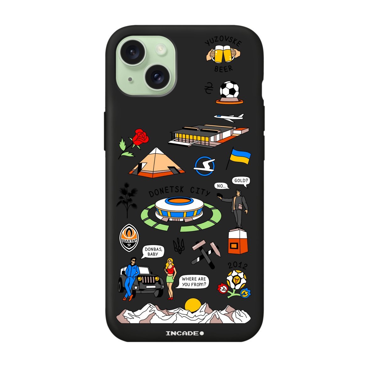 Чохол для iPhone 15 DONETSK - INCADE