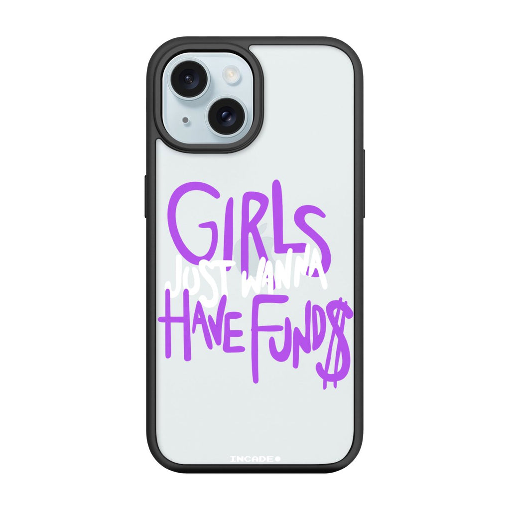 Чохол для iPhone 15 funds violet - INCADE