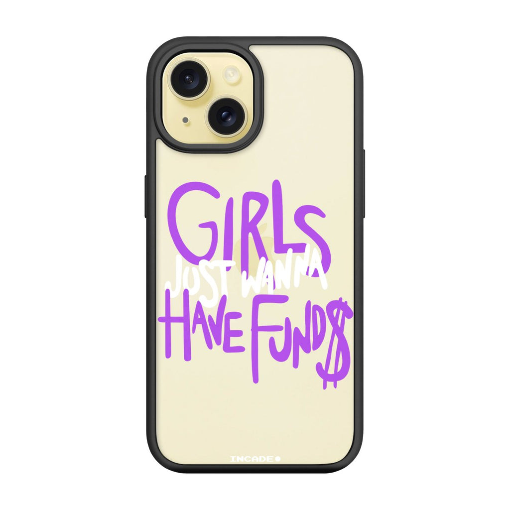 Чохол для iPhone 15 funds violet - INCADE