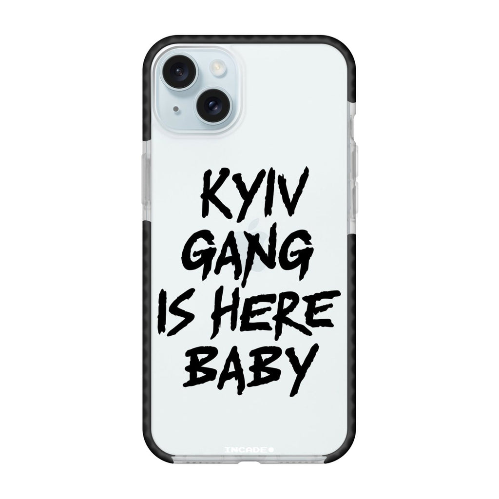 Чохол для iPhone 15 kyiv black - INCADE