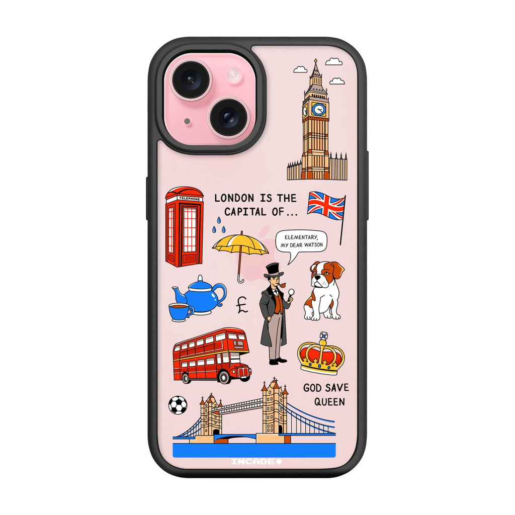 Чохол для iPhone 15 LONDON - INCADE
