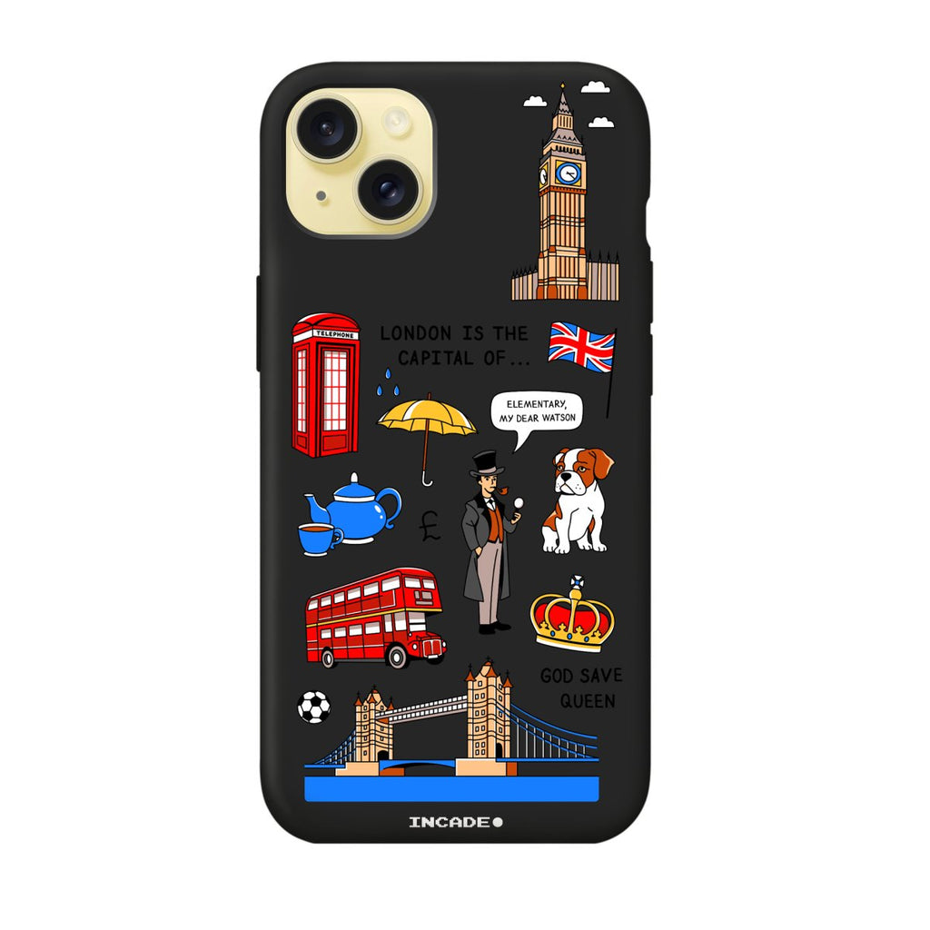 Чохол для iPhone 15 LONDON - INCADE