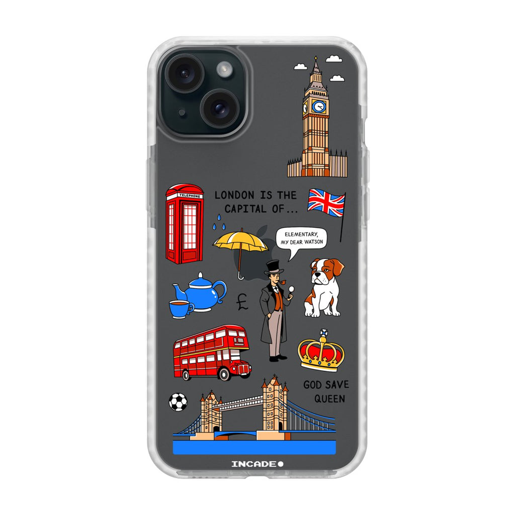Чохол для iPhone 15 LONDON - INCADE