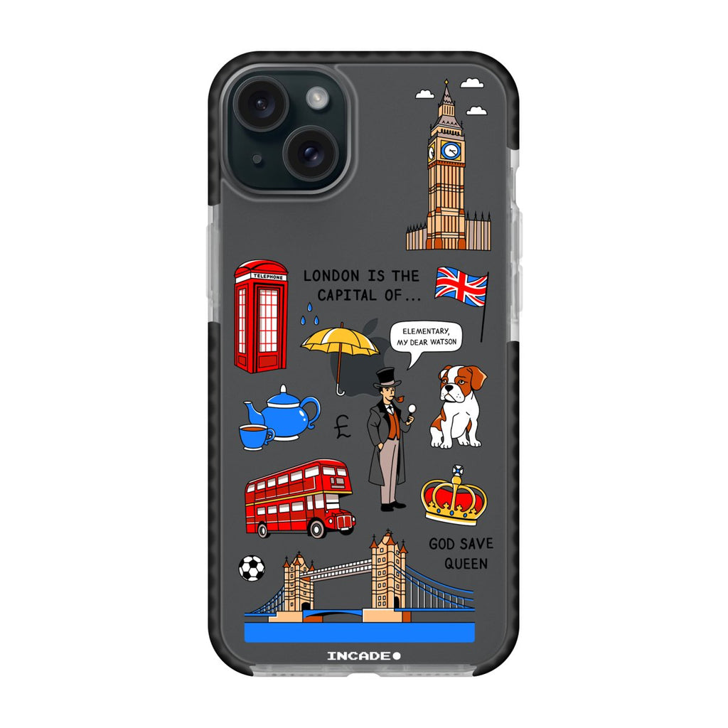 Чохол для iPhone 15 LONDON - INCADE