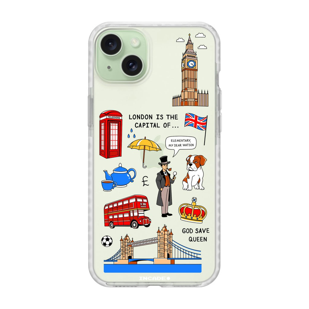 Чохол для iPhone 15 LONDON - INCADE