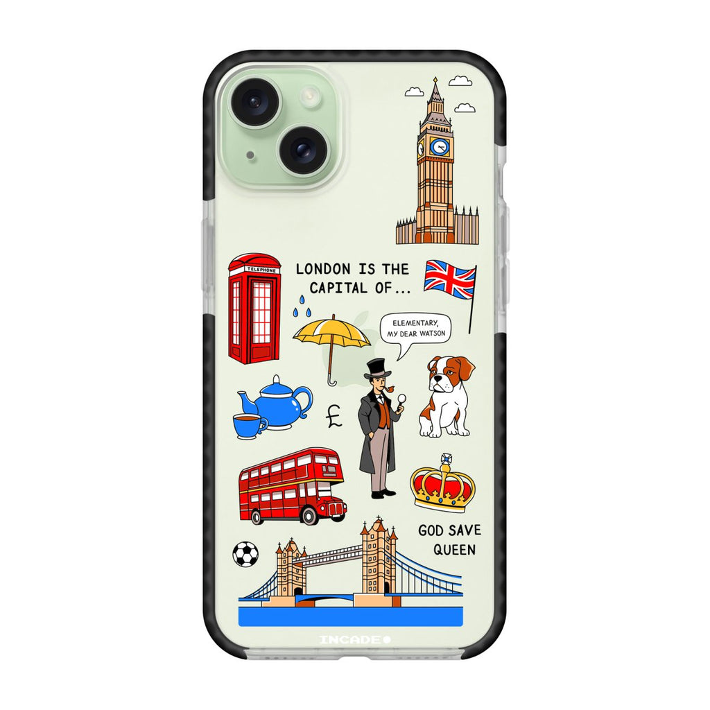Чохол для iPhone 15 LONDON - INCADE