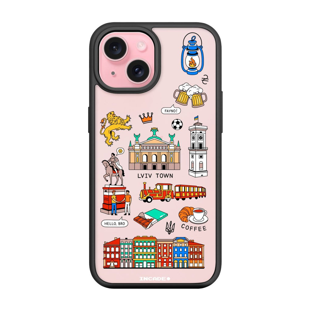 Чохол для iPhone 15 LVIV - INCADE