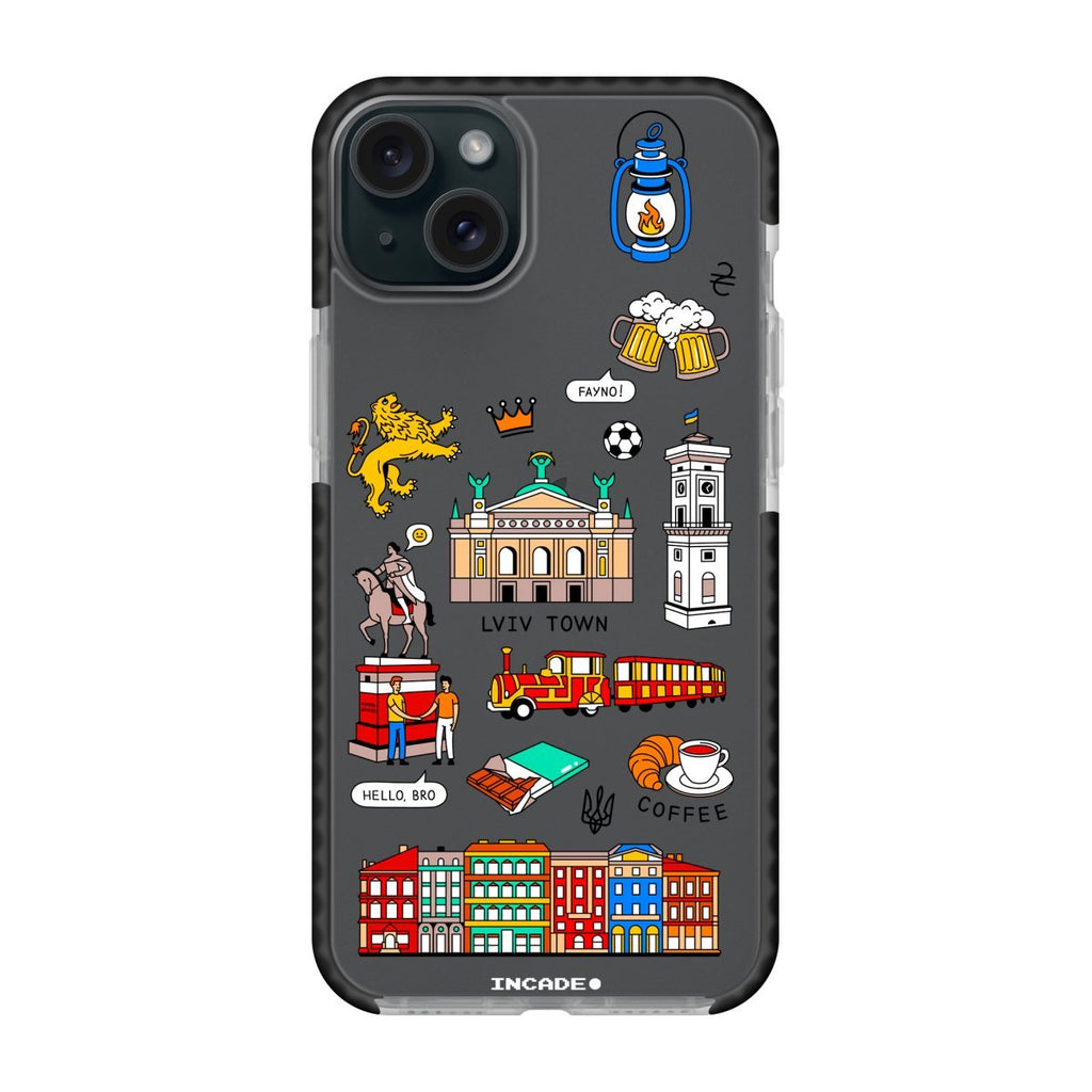 Чохол для iPhone 15 LVIV - INCADE