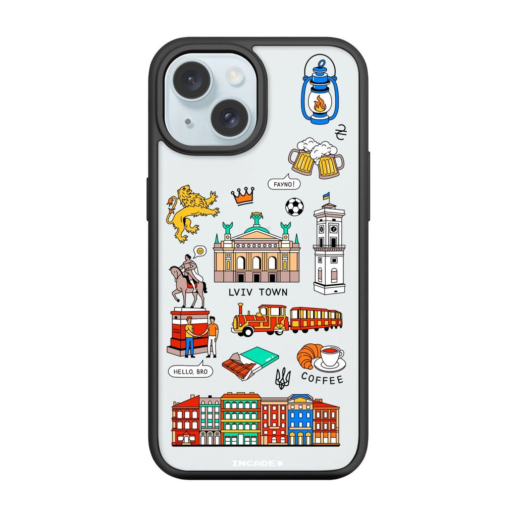 Чохол для iPhone 15 LVIV - INCADE
