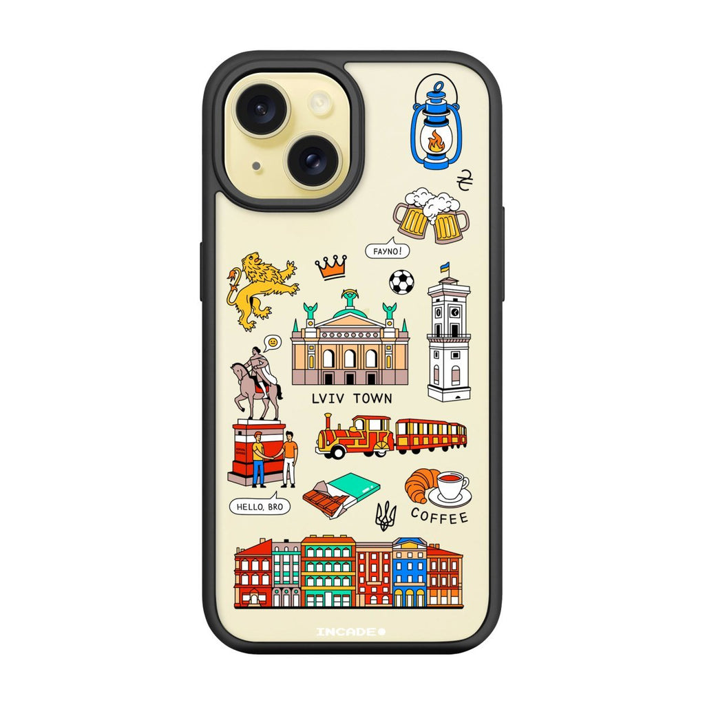 Чохол для iPhone 15 LVIV - INCADE
