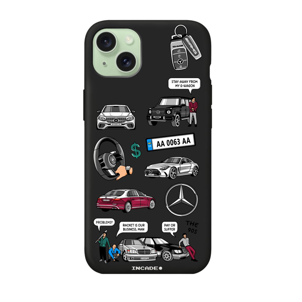 Чохол для iPhone 15 MERCEDES - INCADE