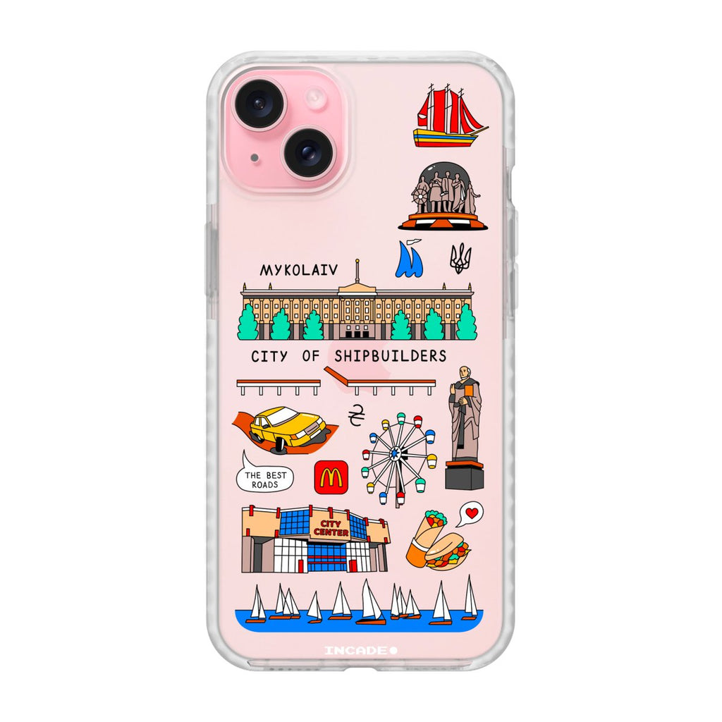 Чохол для iPhone 15 MYKOLAIV - INCADE