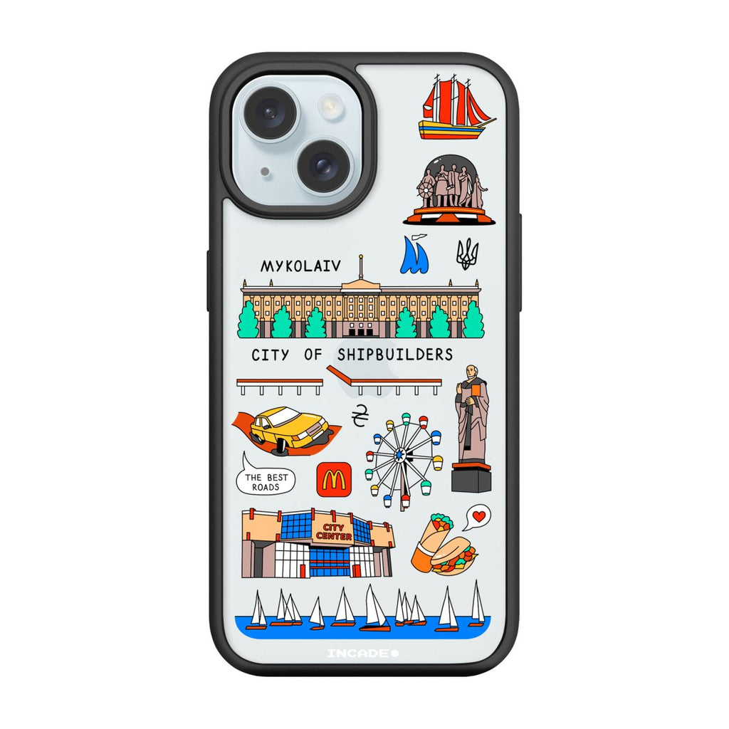 Чохол для iPhone 15 MYKOLAIV - INCADE