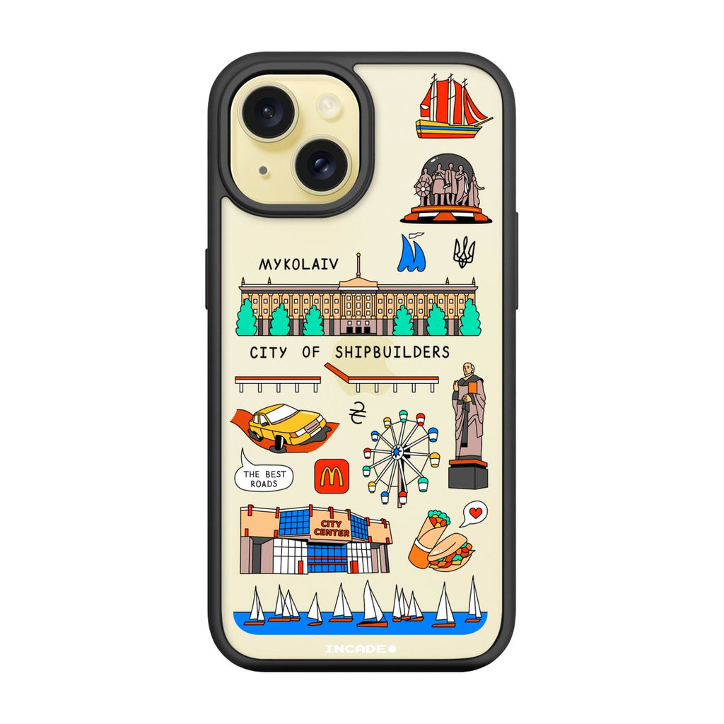 Чохол для iPhone 15 MYKOLAIV - INCADE